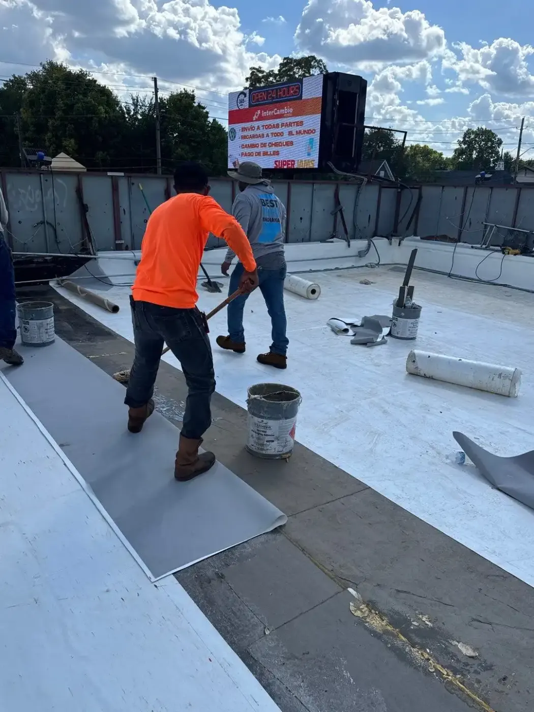 Flashing and seam work in Jonesboro